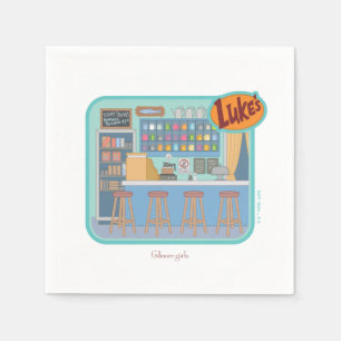 Gilmore Girls   Luke's Diner Graphic Napkin