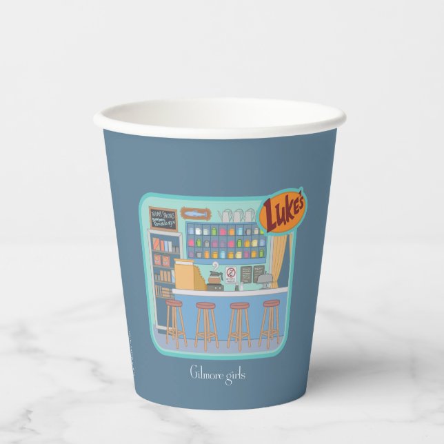 Gilmore Girls | Luke's Diner Graphic Paper Cups (Front)