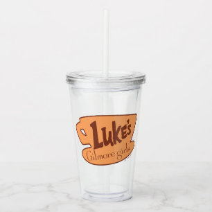 Gilmore Girls Luke's Diner Logo Acrylic Tumbler