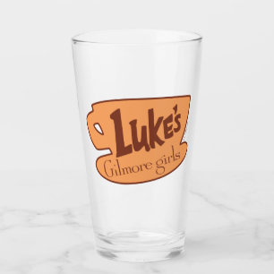 Gilmore Girls Luke's Diner Logo Glass