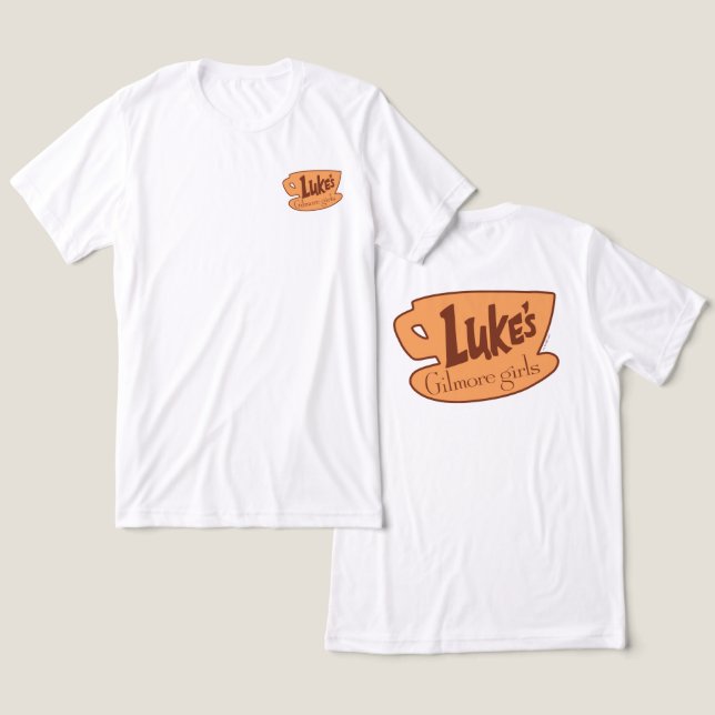 Gilmore Girls | Luke's Diner Logo Tri-Blend Shirt (Design Front & Back)