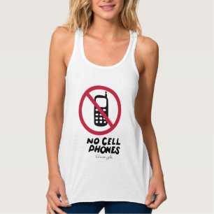 Gilmore Girls   Luke's Diner - No Cell Phones Singlet