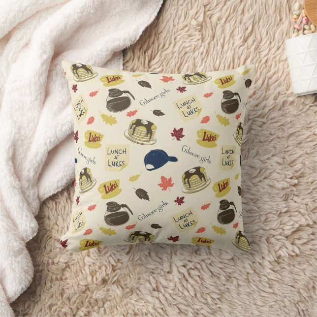 Gilmore Girls Lunch at Luke’s Pattern Cushion (Blanket)