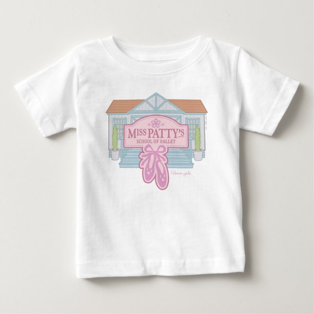 Gilmore Girls | Miss Patty's School of Ballet Baby T-Shirt (Front)