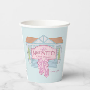 Gilmore Girls Miss Patty's School of Ballet Paper Cups