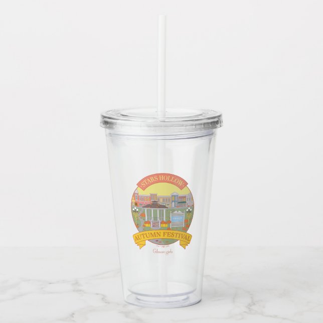 Gilmore Girls | Stars Hollow Autumn Festival Acrylic Tumbler (Front)