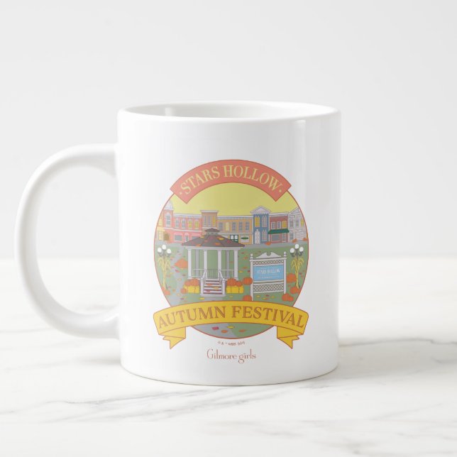 Gilmore Girls | Stars Hollow Autumn Festival Large Coffee Mug (Left)