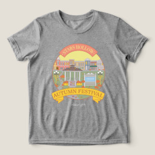 Gilmore Girls Stars Hollow Autumn Festival Tri-Blend Shirt