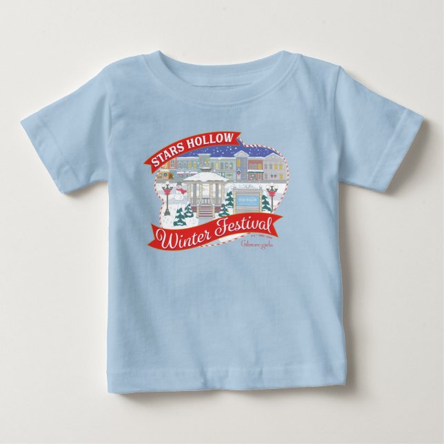 Gilmore Girls | Stars Hollow Winter Festival Baby T-Shirt (Front)