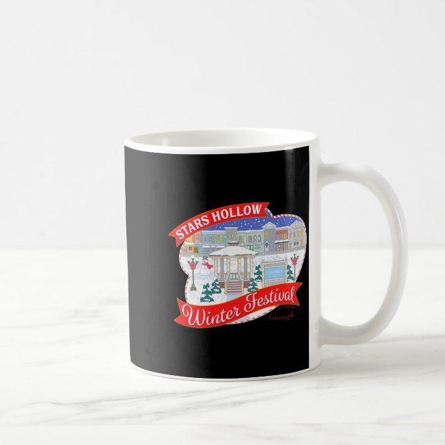 Gilmore Girls Stars Hollow Winter Festival  Coffee Mug (Right)