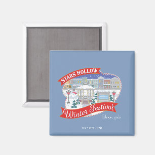 Gilmore Girls Stars Hollow Winter Festival Magnet