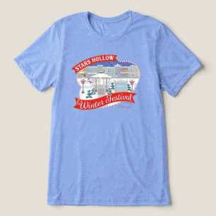Gilmore Girls Stars Hollow Winter Festival Tri-Blend Shirt