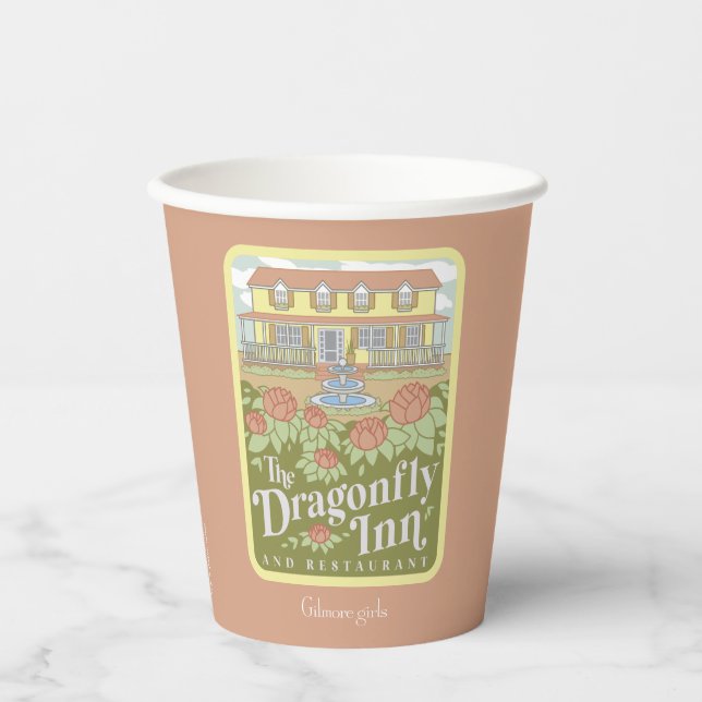 Gilmore Girls | The Dragonfly Inn & Restaurant Paper Cups (Front)