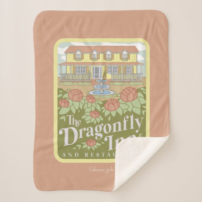 Gilmore Girls | The Dragonfly Inn & Restaurant Sherpa Blanket (Front)