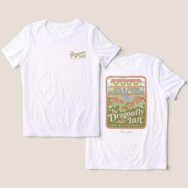 Gilmore Girls | The Dragonfly Inn & Restaurant Tri-Blend Shirt (Design Front & Back)