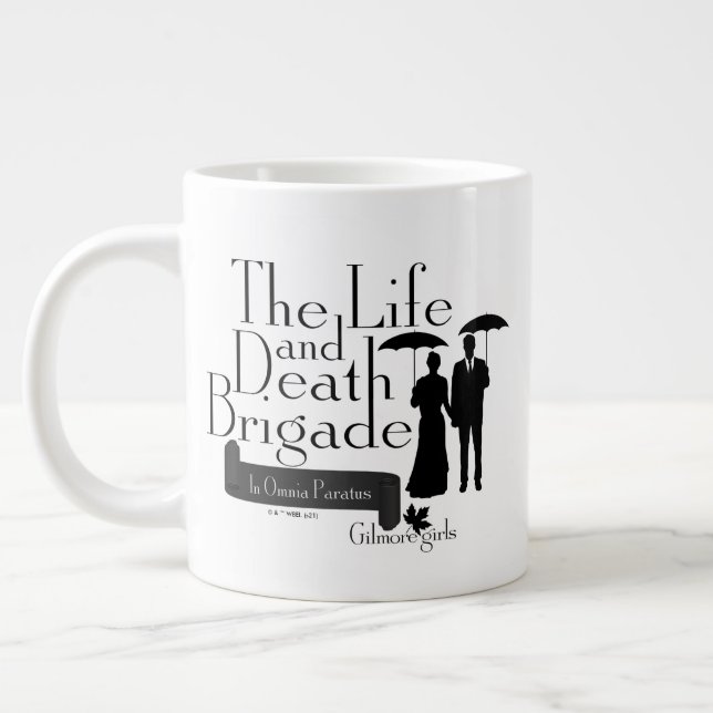 Gilmore Girls | The Life and Death Brigade Large Coffee Mug (Left)
