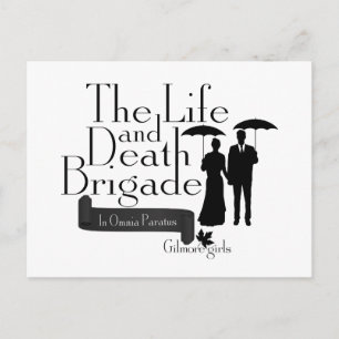 Gilmore Girls   The Life and Death Brigade Postcard