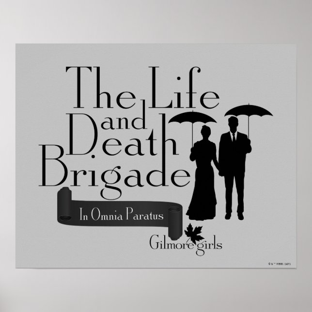 Gilmore Girls | The Life and Death Brigade Poster (Front)