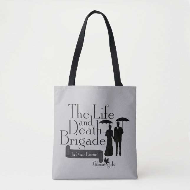 Gilmore Girls | The Life and Death Brigade Tote Bag (Front)
