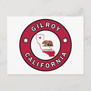Gilroy California Postcard