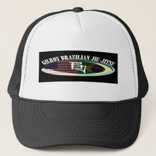 GilroyBJJbanner3 Trucker Hat