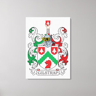 Gilstrap Family Crest Canvas Print
