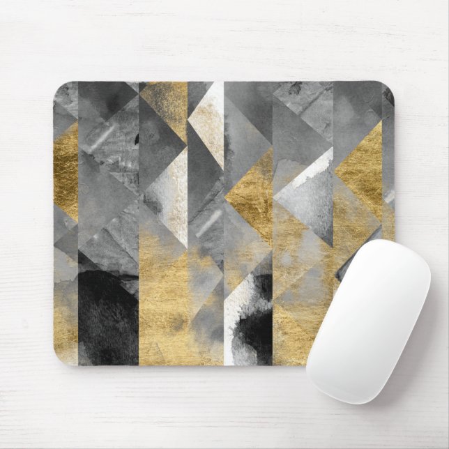 Gilt Reflections I Mouse Pad (With Mouse)