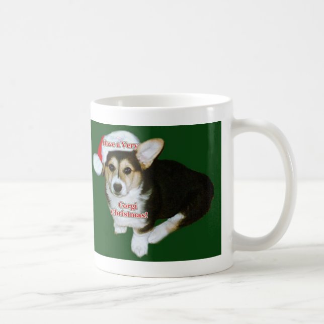 Gimli- Very Corgi Christmas Coffee Mug (Right)