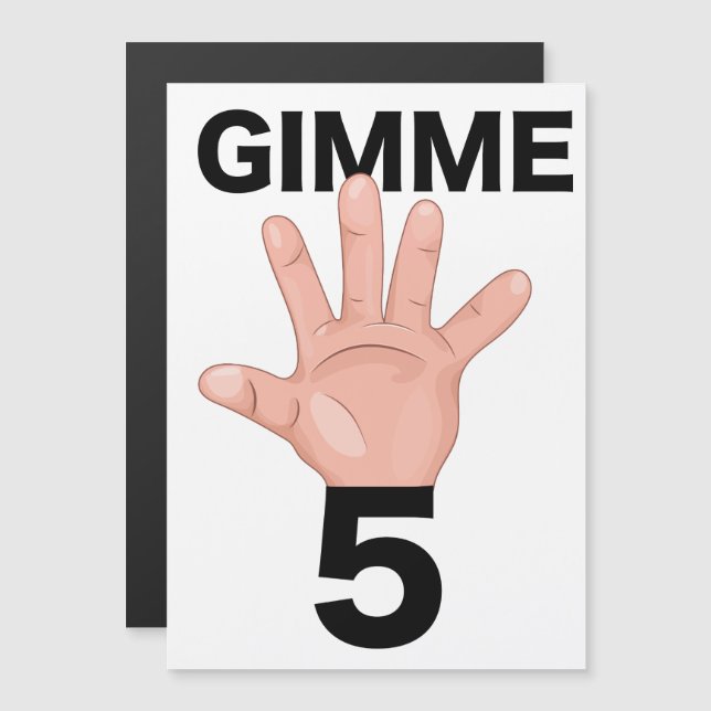 Gimme 5 (Front/Back)