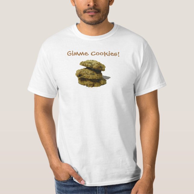 Gimme Cookies Cookie Lovers Shirt Template (Front)