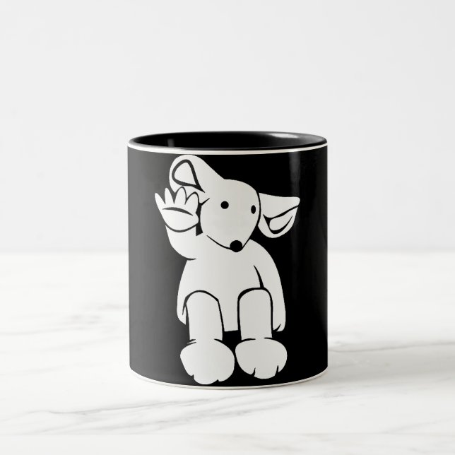 Gimme Four Ragrat Two-Tone Coffee Mug (Center)