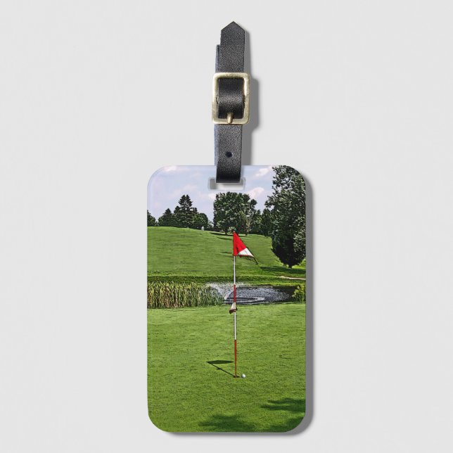 Gimme Golf Luggage Tag (Front Vertical)