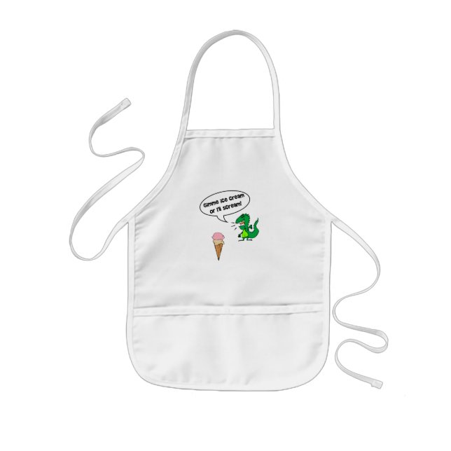 Gimme Ice Cream apron (Front)