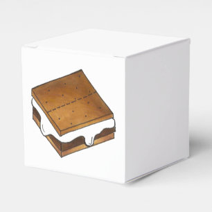 Gimme S'more! Homemade Campfire Camp Smores Favour Box