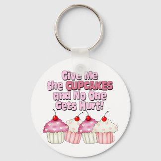 Gimme the Cupcakes Key Ring