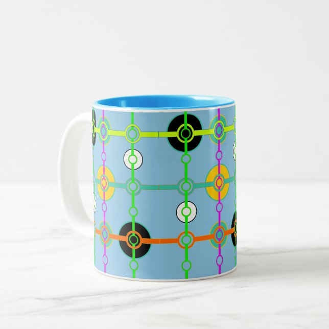 Gimme The Future Geo Mug (Front Left)