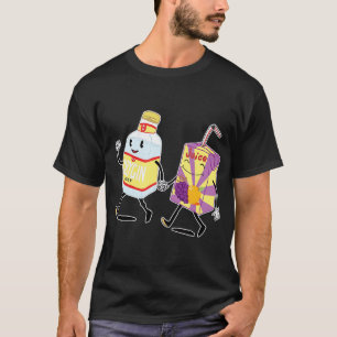gin and juice funny black T-Shirt