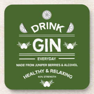 Gin Drinkers Love Gin Home Decor Bars Servin Coaster