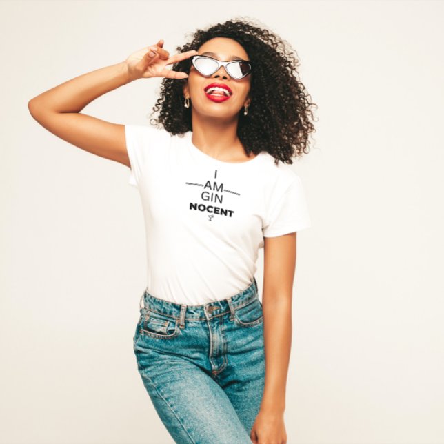 Gin Nocent Ladies V Neck T-Shirt  (Creator Uploaded)