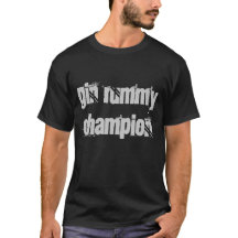 Gin Rummy Champion Funky Grey T-Shirt