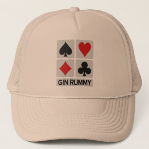 Gin Rummy hat - choose colour