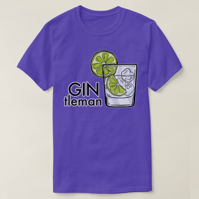 Gin Tonic Longdrink Drinker Party JGA Gift 6 T-Shirt (Design Front)