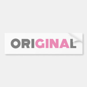 Gina Original Bumper Sticker