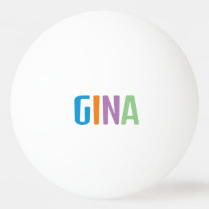 Gina Ping Pong Ball
