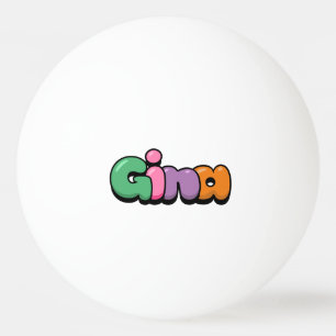 Gina Ping Pong Ball