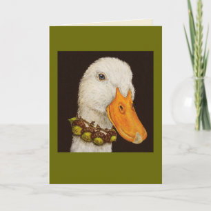 Gina the duck card