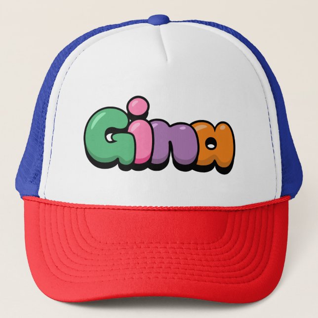 Gina Trucker Hat (Front)