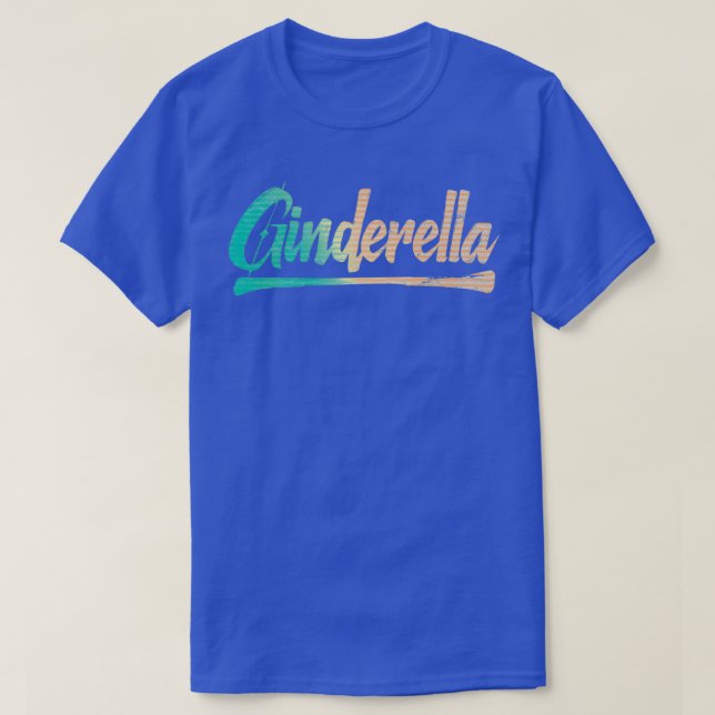 Ginderella Gin Cocktail Long Drink Lover T-Shirt (Design Front)