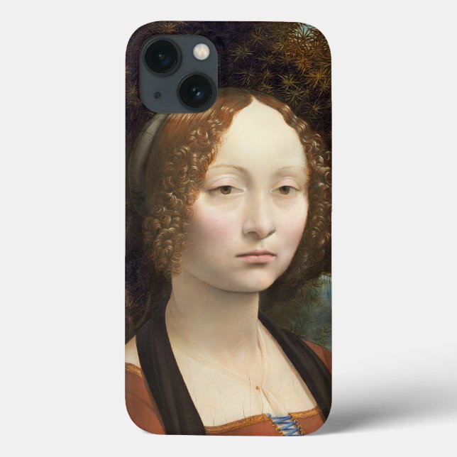 Ginevra de' Benci, c. 1474- 78 Case-Mate iPhone Case (Back)