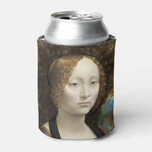 Ginevra de' Benci Leonardo da Vinci Can Cooler